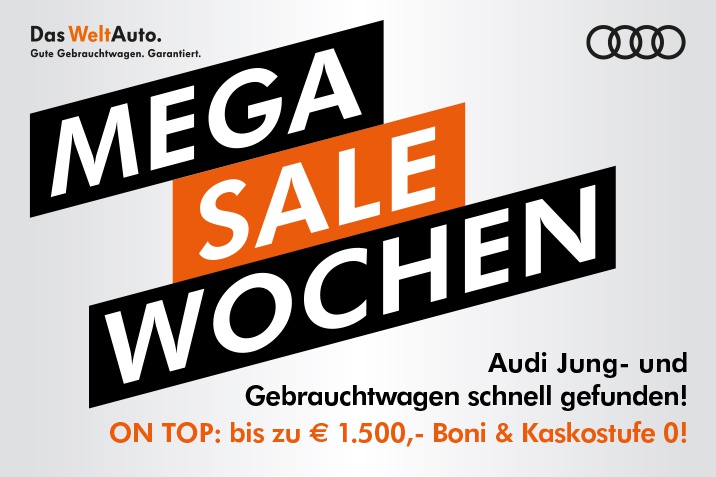 Audi Mega Sale Wochen