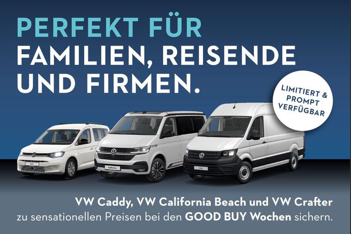 VW Nutzfahrzeuge Good Buy Wochen